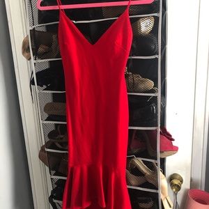 Red Midi Dress